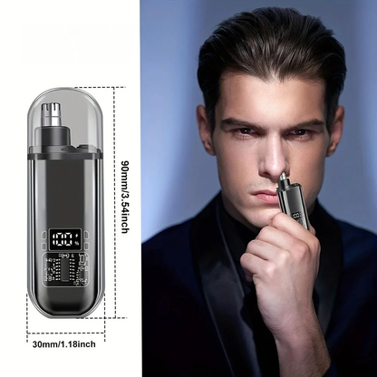 AirTrim — Tragbarer Nasenhaartrimmer für Männer