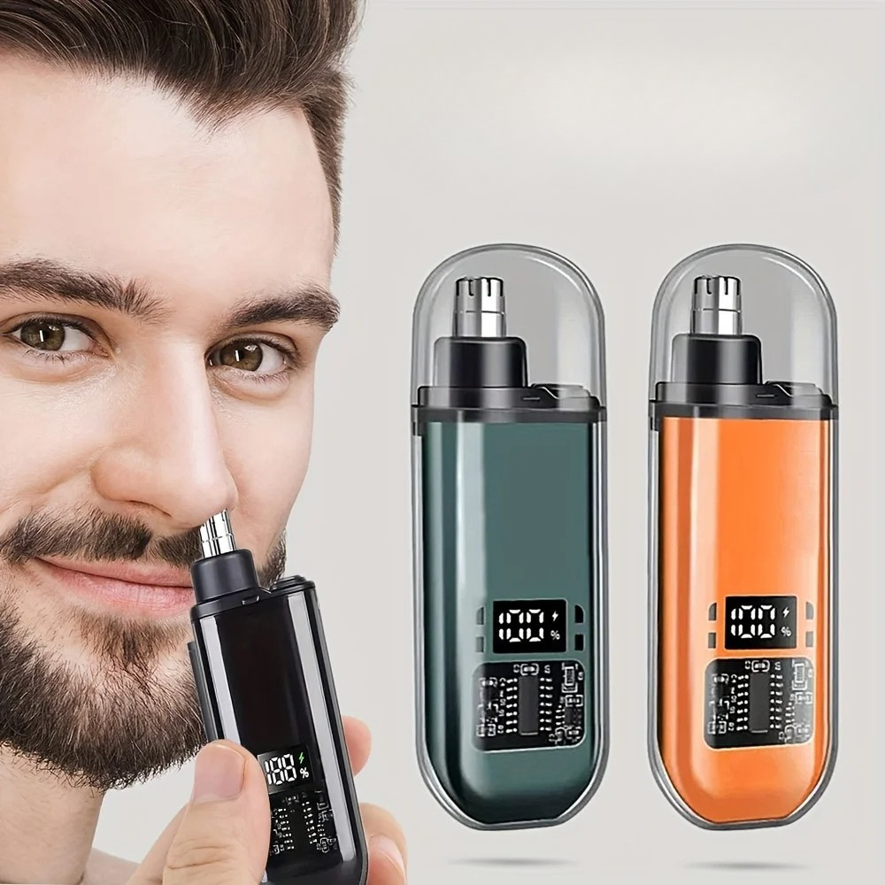 AirTrim — Tragbarer Nasenhaartrimmer für Männer